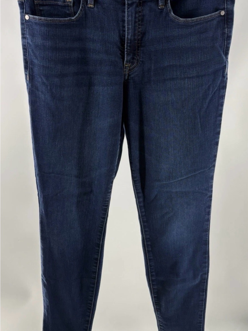 Athleta Women's Straight Leg Jeans in Dark Blue